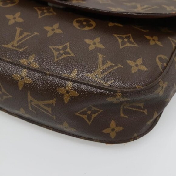 Authentic LOUIS VUITTON Monogram Saint Cloud GM Shoulder Bag Vintage M51242 - Picture 7 of 16